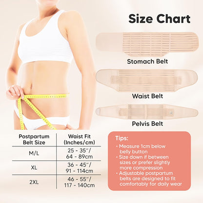 Postpartum Recovery Support Belt